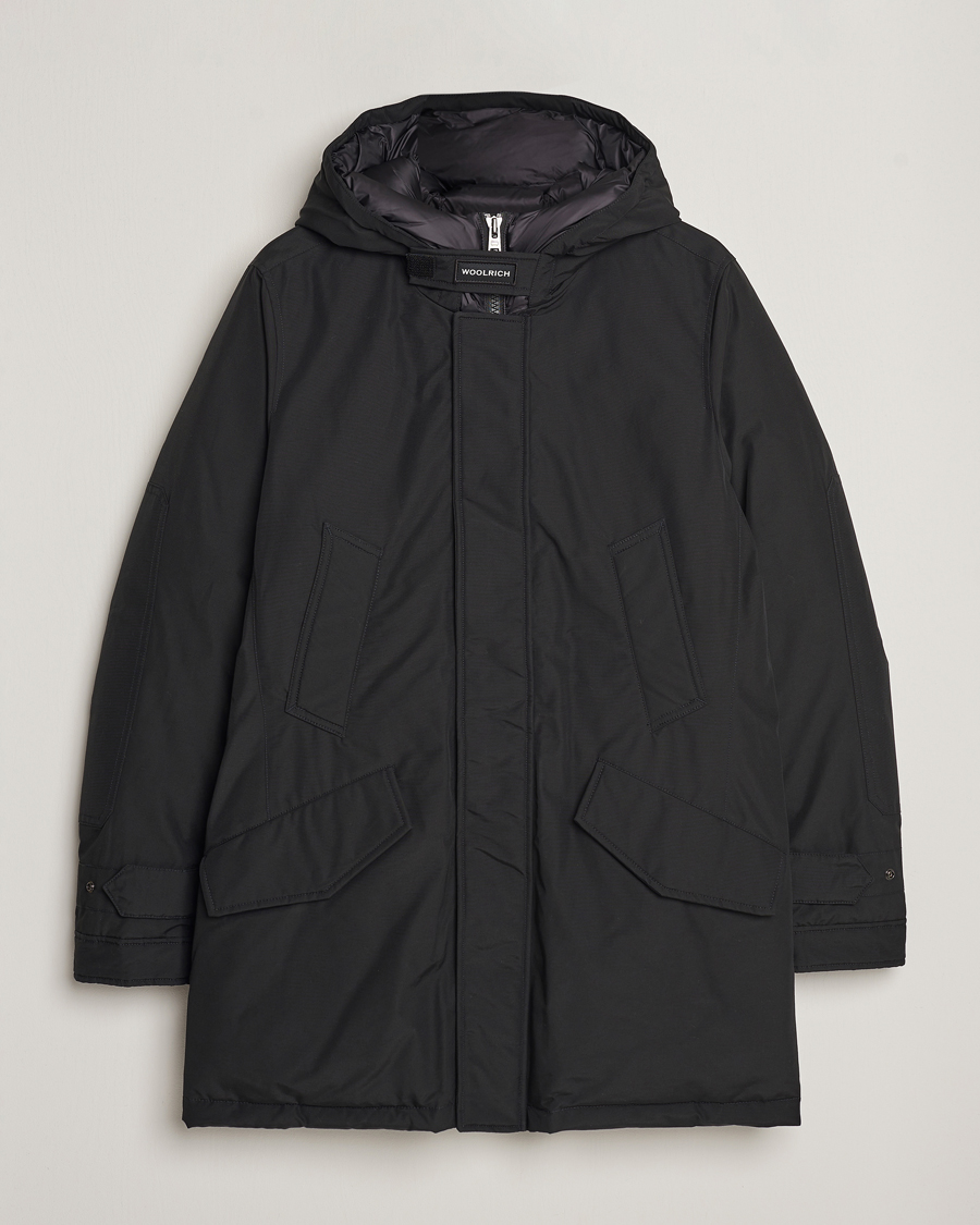 Men | Coats & Jackets | Woolrich | Polar High Collar Parka Black