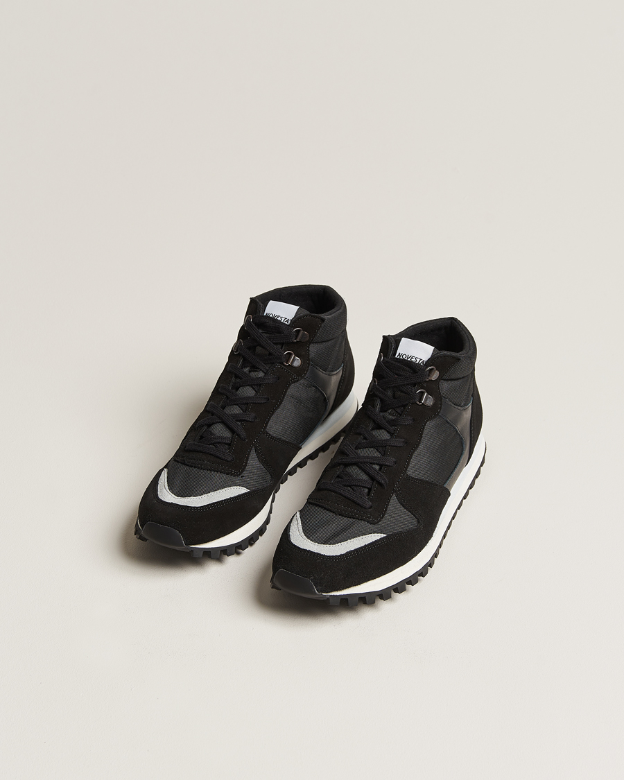Men | Novesta Marathon Apex Trail Running Sneaker Black | Novesta | Marathon Apex Trail Running Sneaker Black