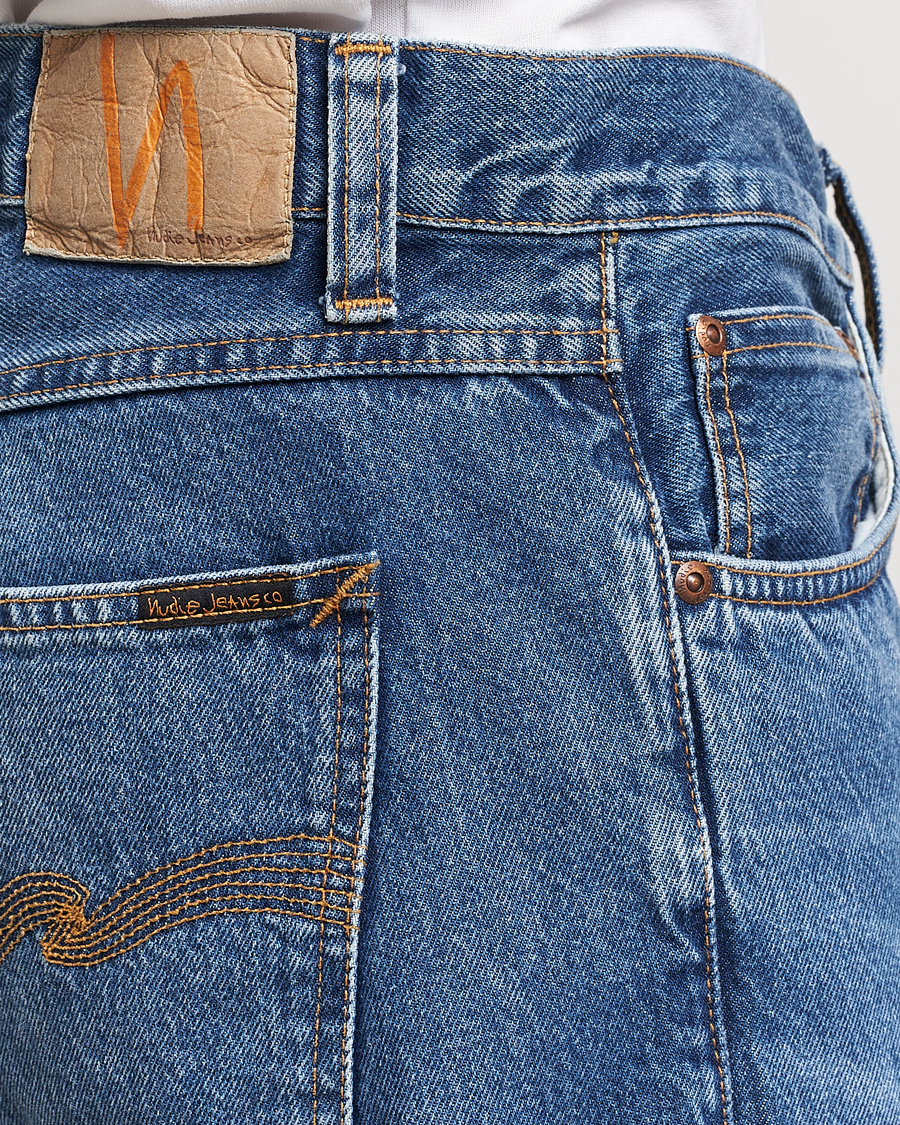 Men | Jeans | Nudie Jeans | Gritty Jackson Jeans Blue Traces
