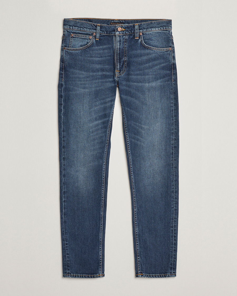 Men | Jeans | Nudie Jeans | Lean Dean Jeans Troubled Sea