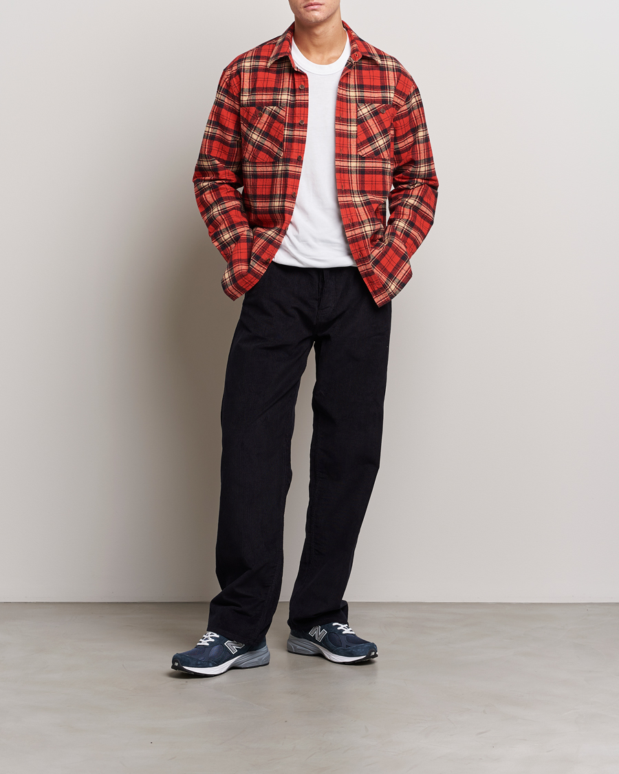 Men | Trousers | Nudie Jeans | Tuff Tony Corduroy Pants Navy