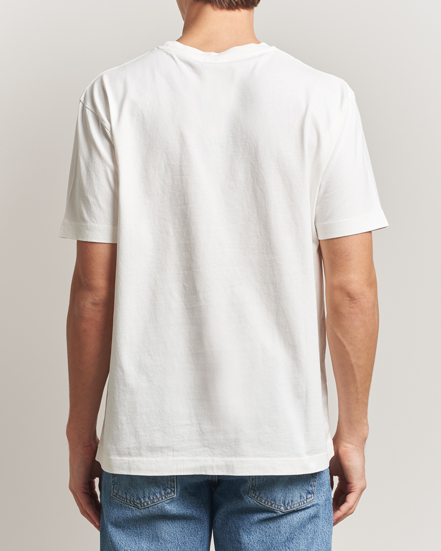 Men | T-Shirts | Nudie Jeans | Uno Everyday Crew Neck T-Shirt Chalk White
