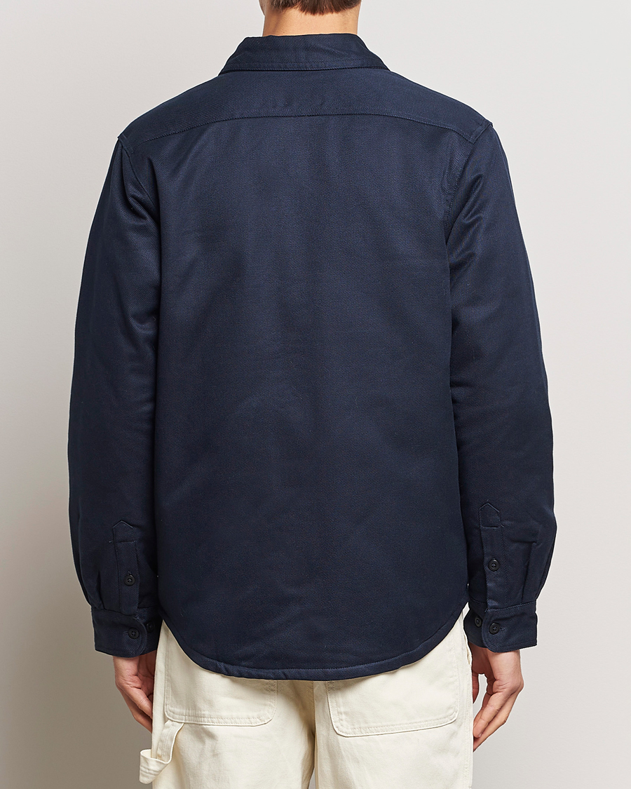 Nudie Jeans Glenn Padded Shirt Jacket Navy at CareOfCarl.com Nudie Jeans Glenn Padded Shirt Jacket Navy at CareOfCarl.com
