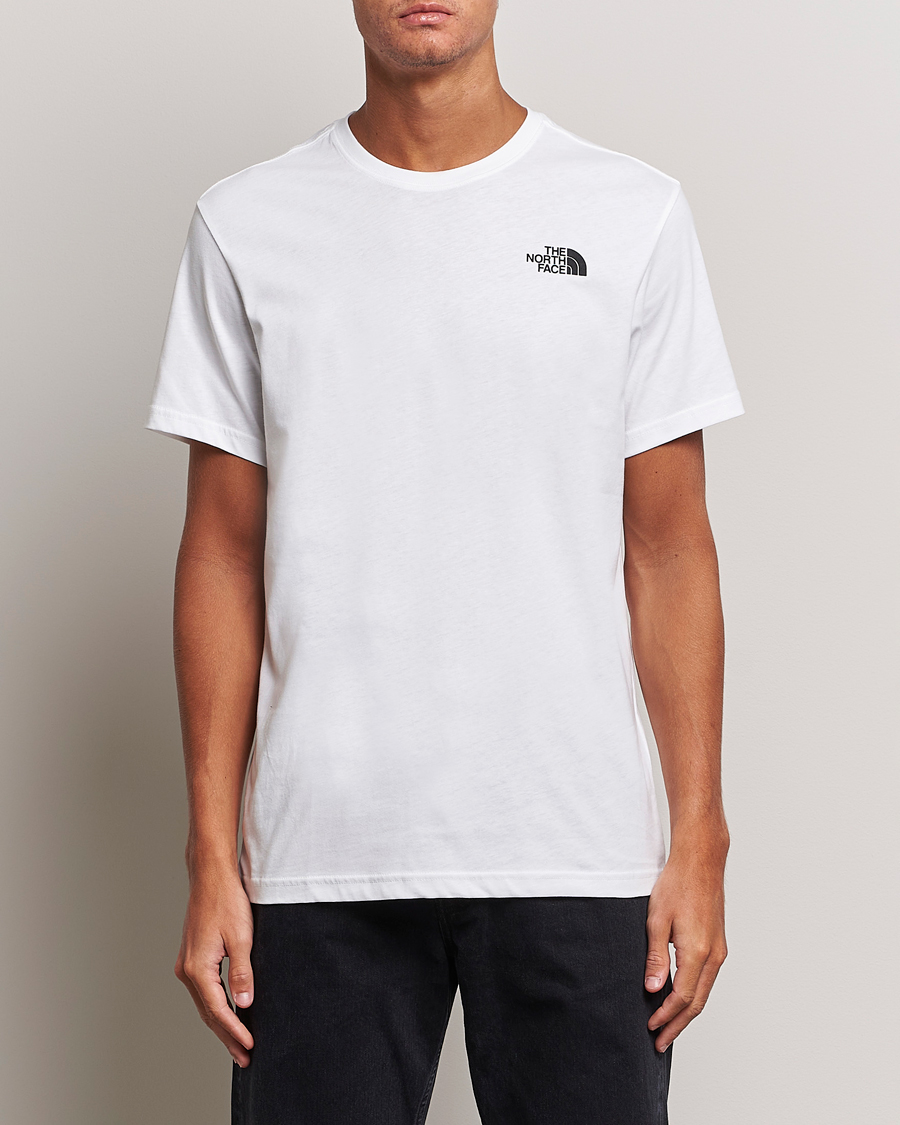Men | Outdoor | The North Face | Redbox Tee White/Summit Gold