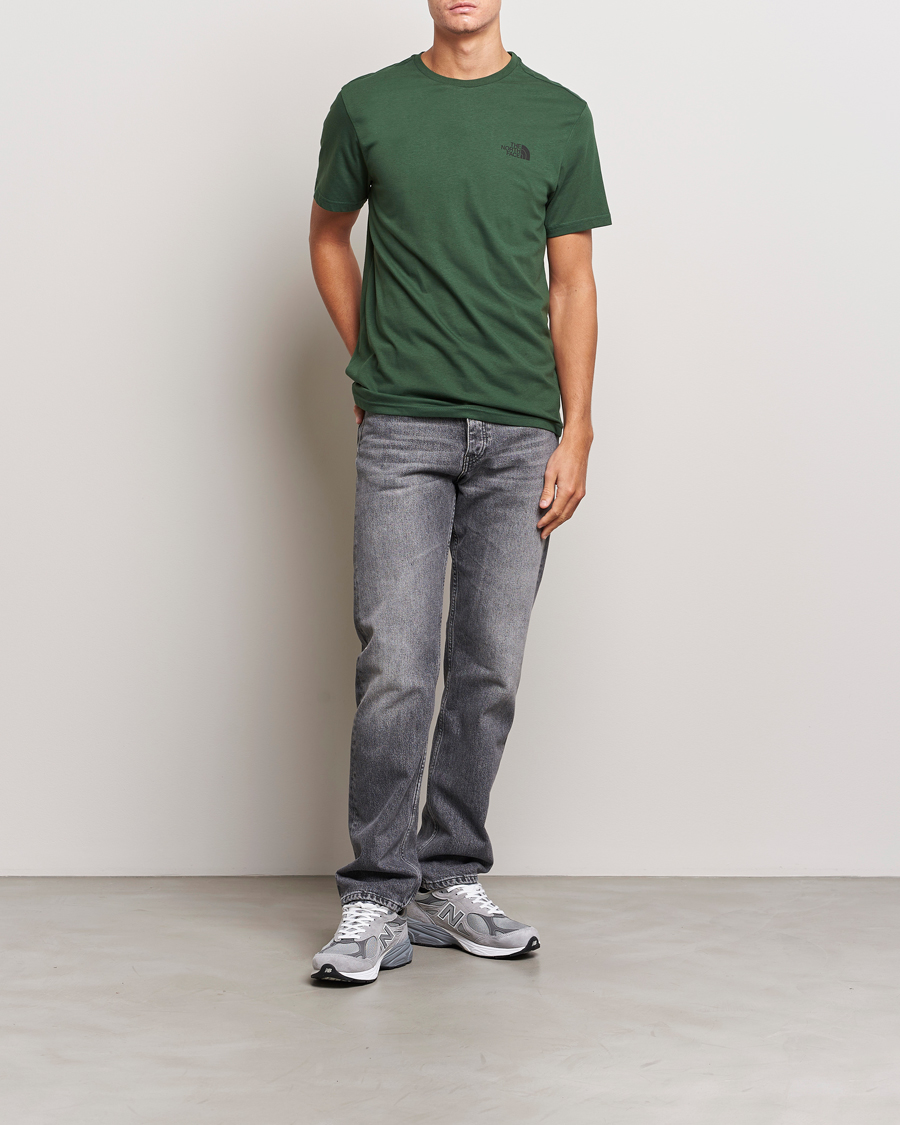 Men | T-Shirts | The North Face | Simple Dome Tee Pine Needle