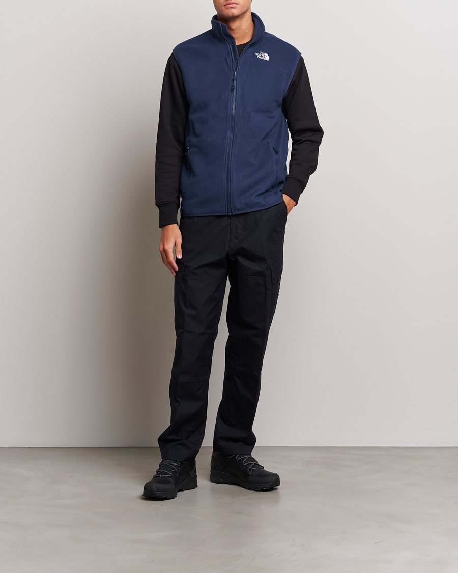 Men | Sweaters & Knitwear | The North Face | 100 Glacier Vest Summit Navy