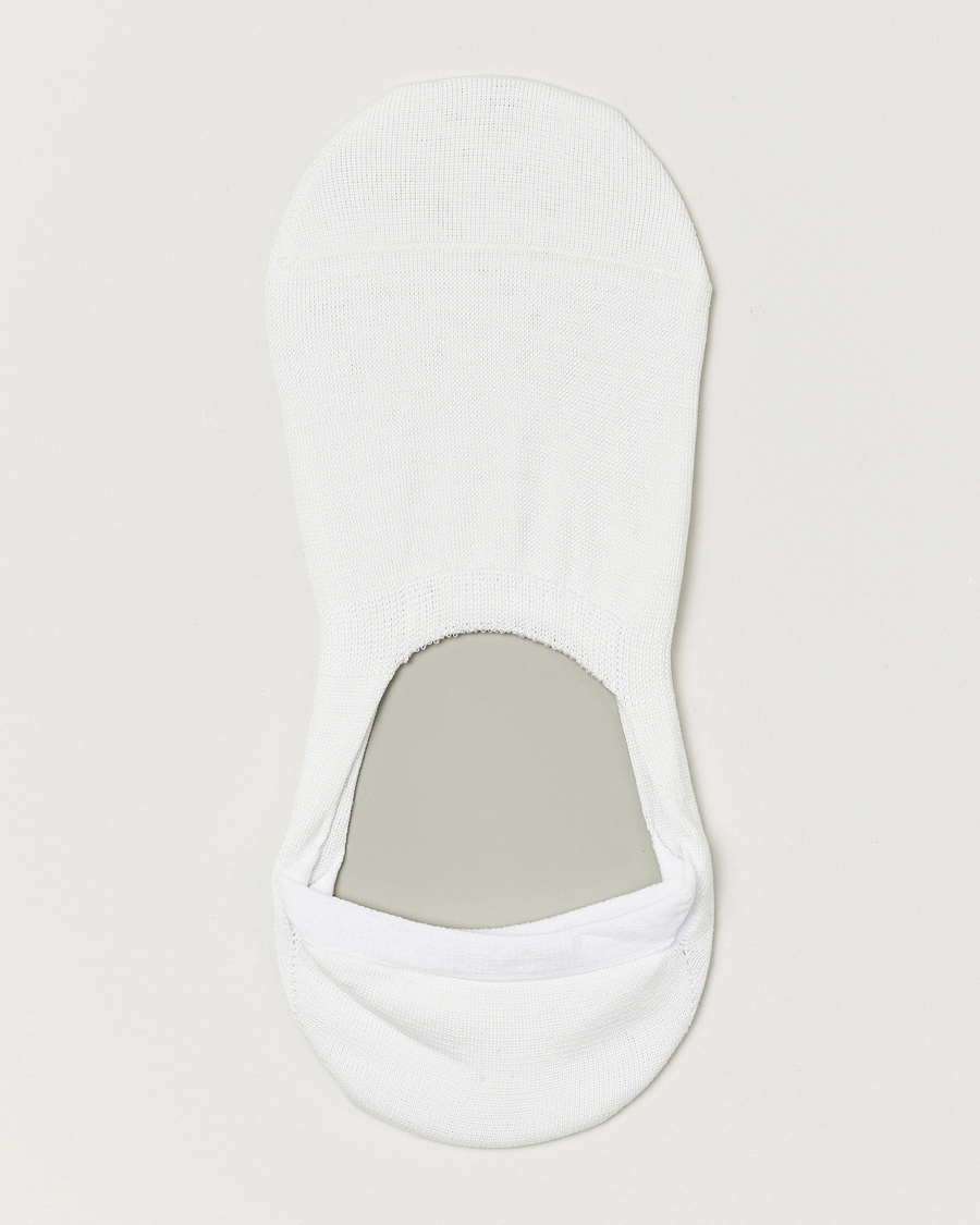 Men | Bresciani | Bresciani | Step in Ghost Socks White