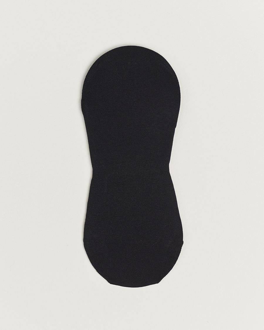 Men | Bresciani | Bresciani | Step in Ghost Socks Black