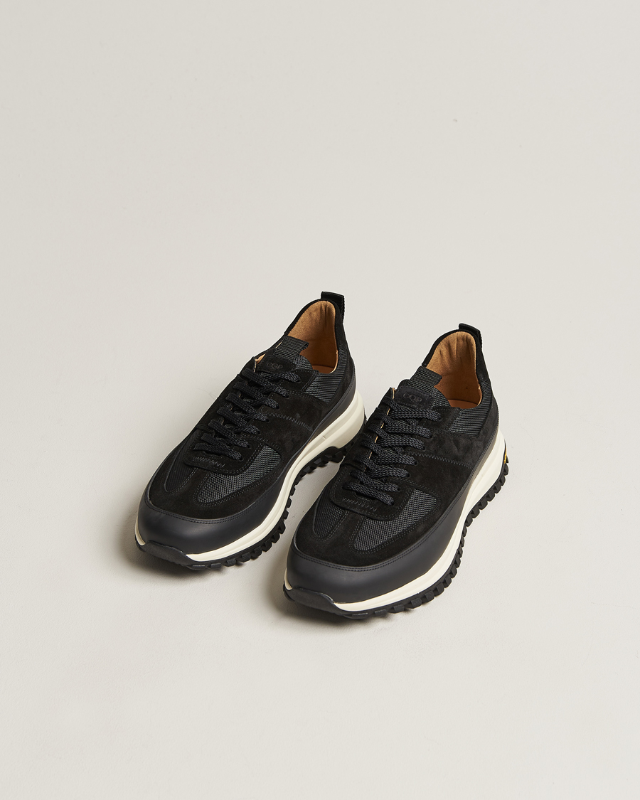 Men | Suede shoes | CQP | Vertex Trail Runner Black
