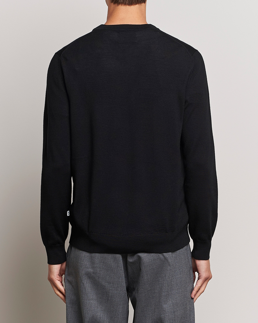Men | Sweaters & Knitwear | NN07 | Ted Merino Crew Neck Pullover Black