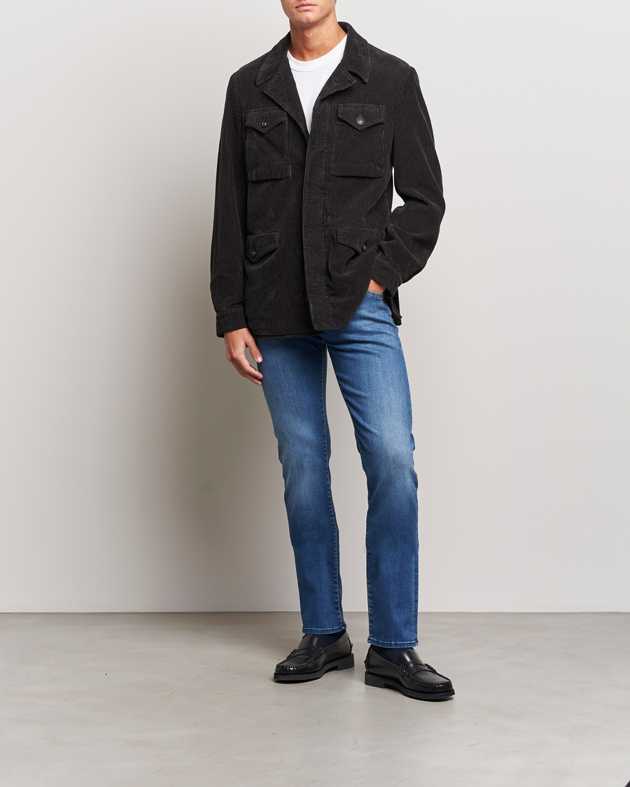 Men | Jeans | Jacob Cohën | Nick Slim Fit Stretch Jeans Blue