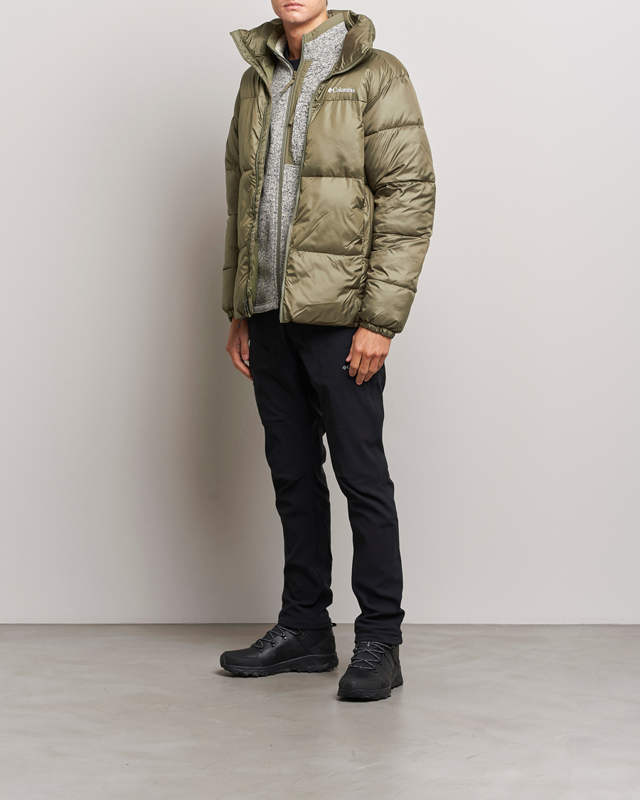 Men | Coats & Jackets | Columbia | Puffect II Padded Jacket Stone Green