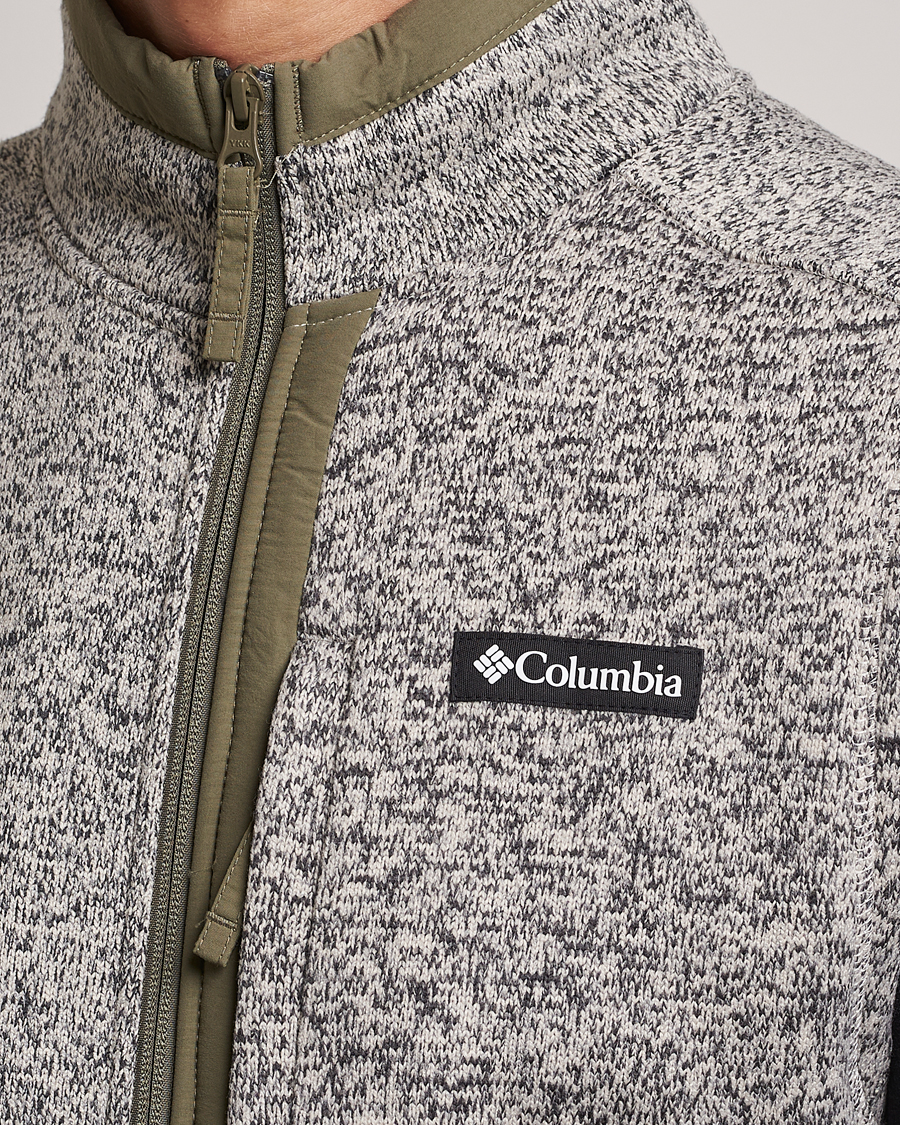Men | Sweaters & Knitwear | Columbia | Sweater Weather Fleece Vest Dark Stone