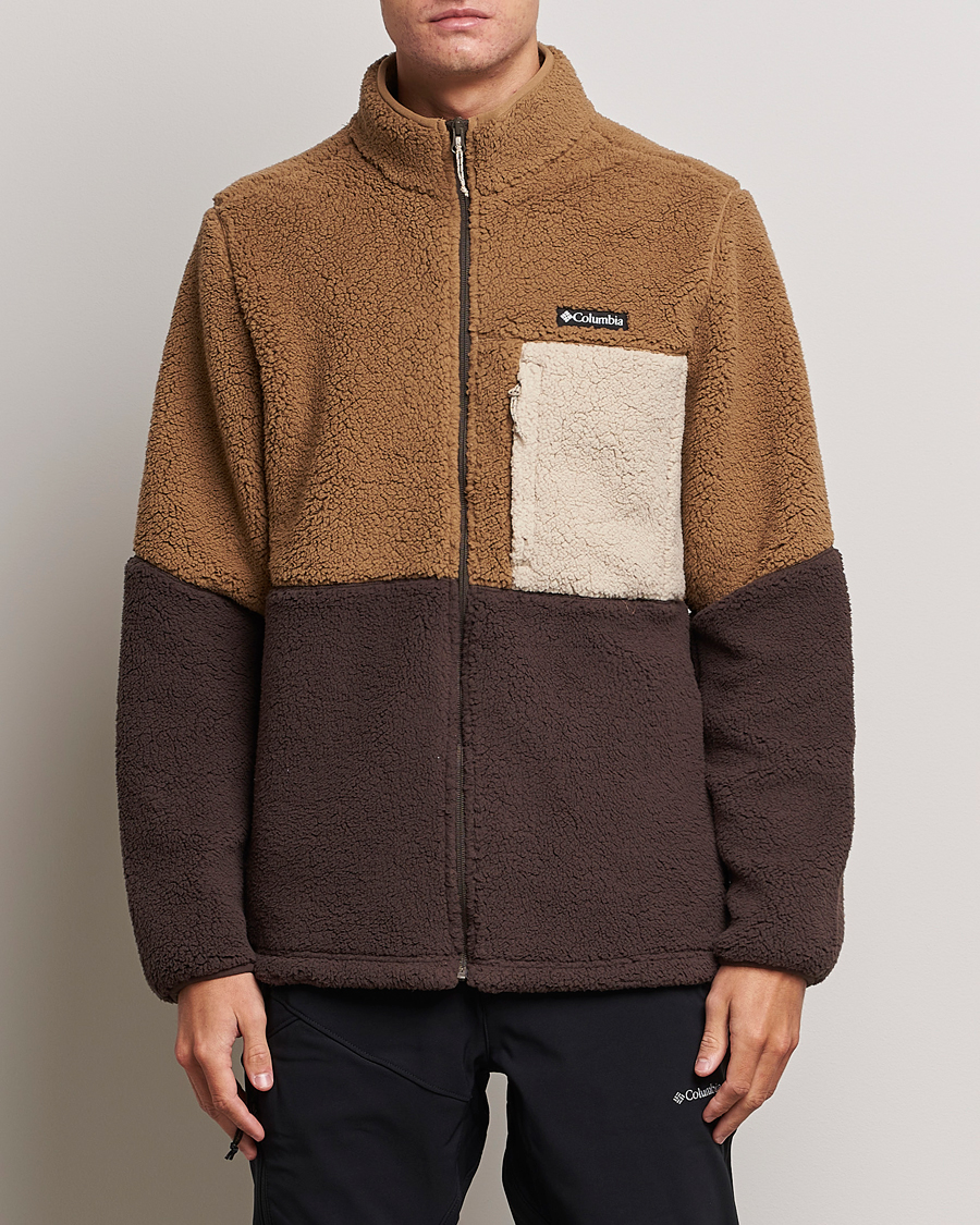 Men | Fleece Sweaters | Columbia | Mountainside Heavyweight Full Zip Fleece  Delta/Cordovan