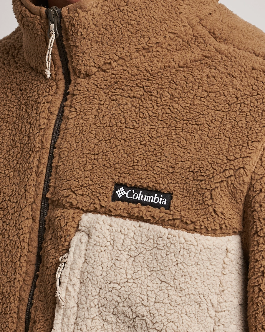Men | Sweaters & Knitwear | Columbia | Mountainside Heavyweight Full Zip Fleece  Delta/Cordovan