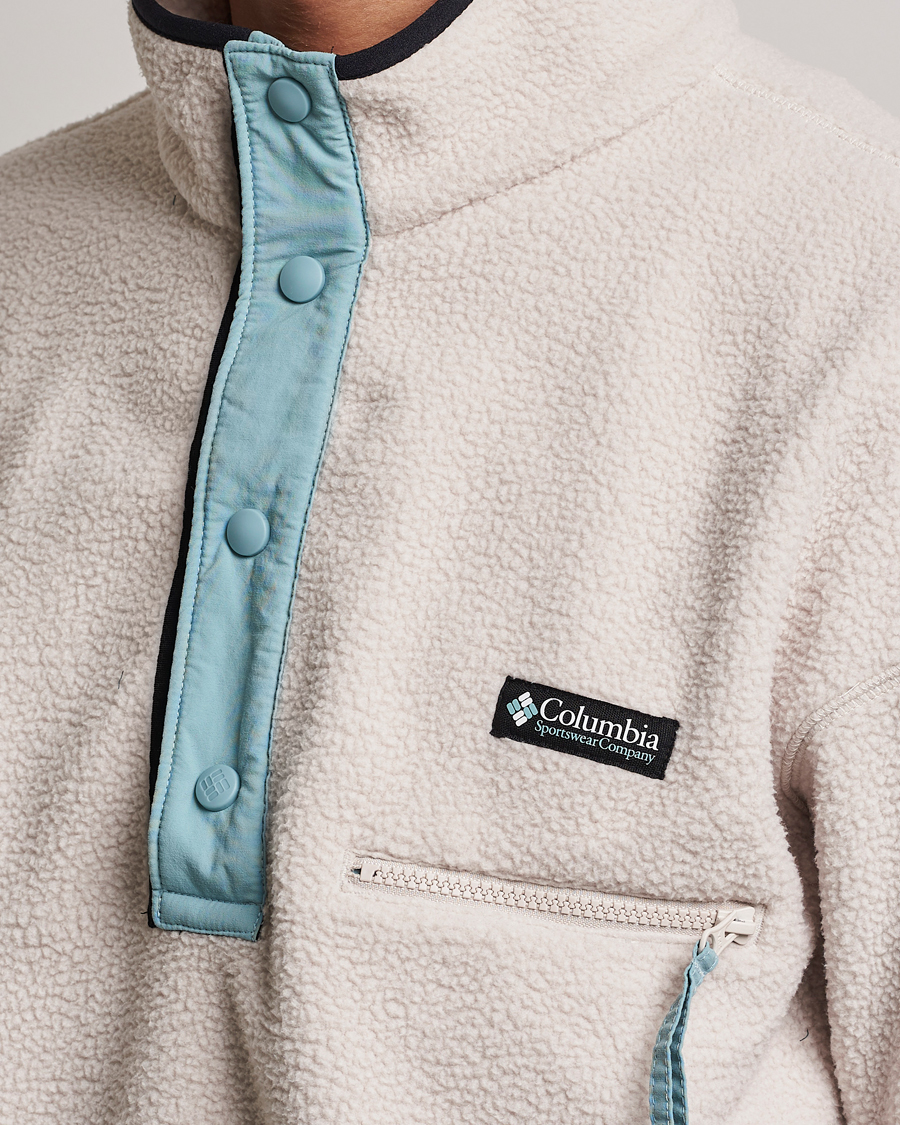 Men | Sweaters & Knitwear | Columbia | Helvetia Half Snap Fleece Dark Stone