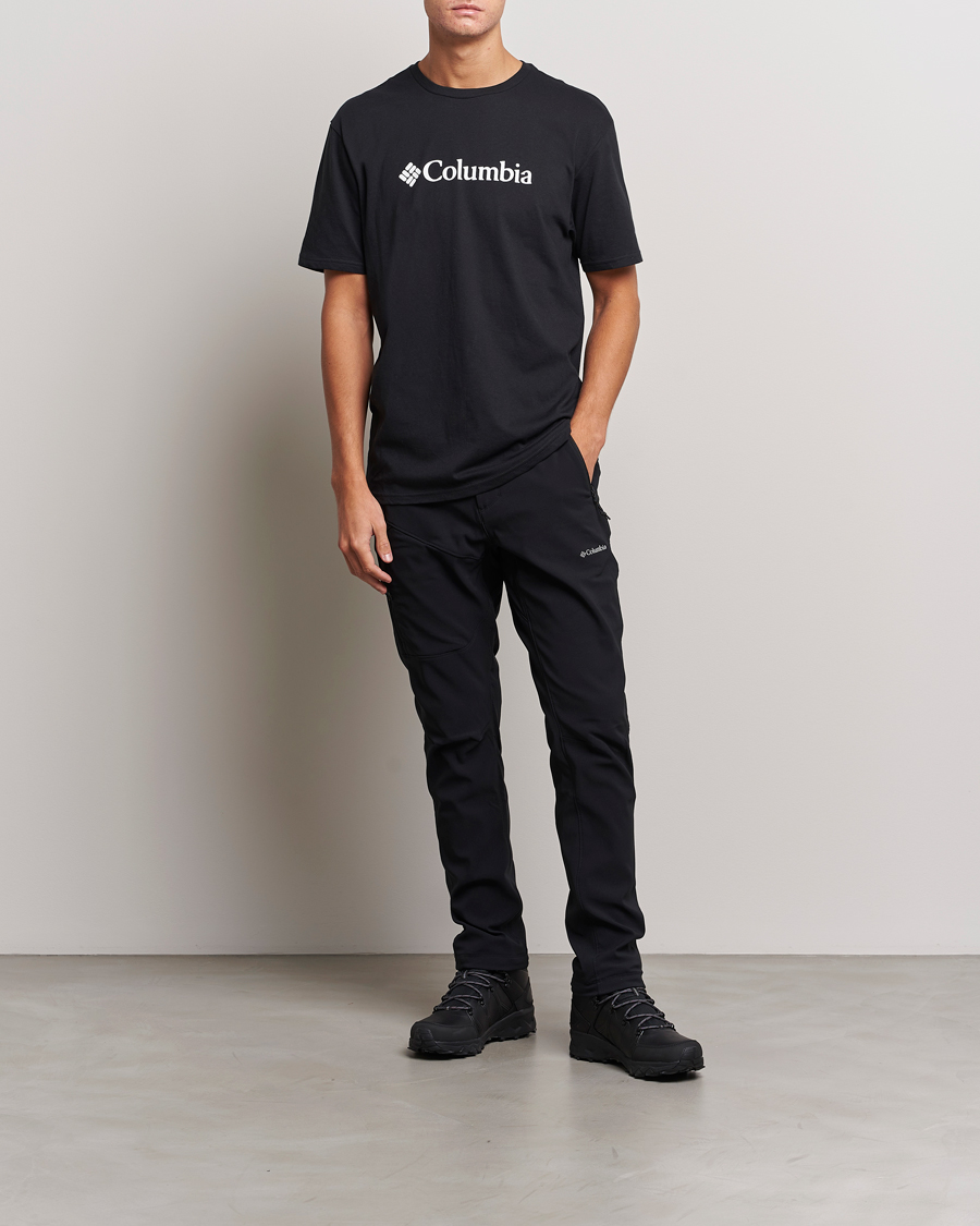Men | T-Shirts | Columbia | Organic Cotton Basic Logo T-Shirt Black