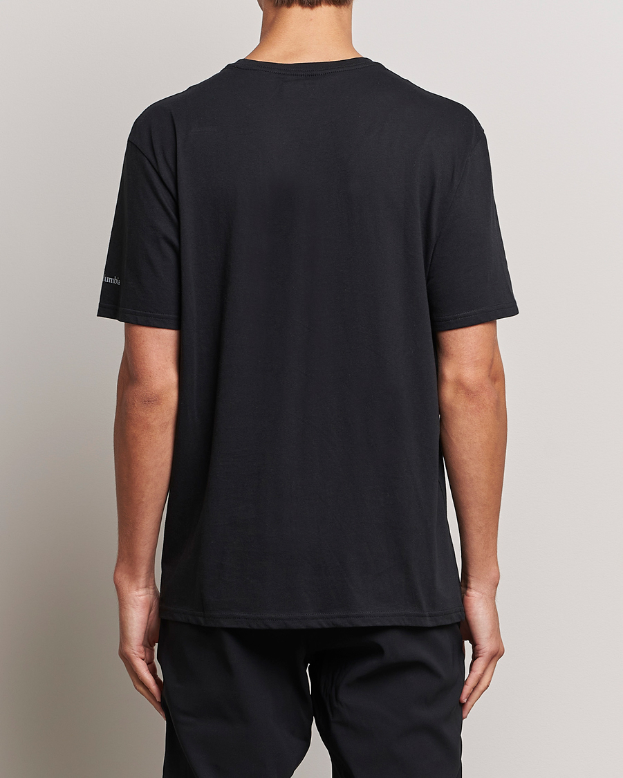 Men | T-Shirts | Columbia | Organic Cotton Basic Logo T-Shirt Black