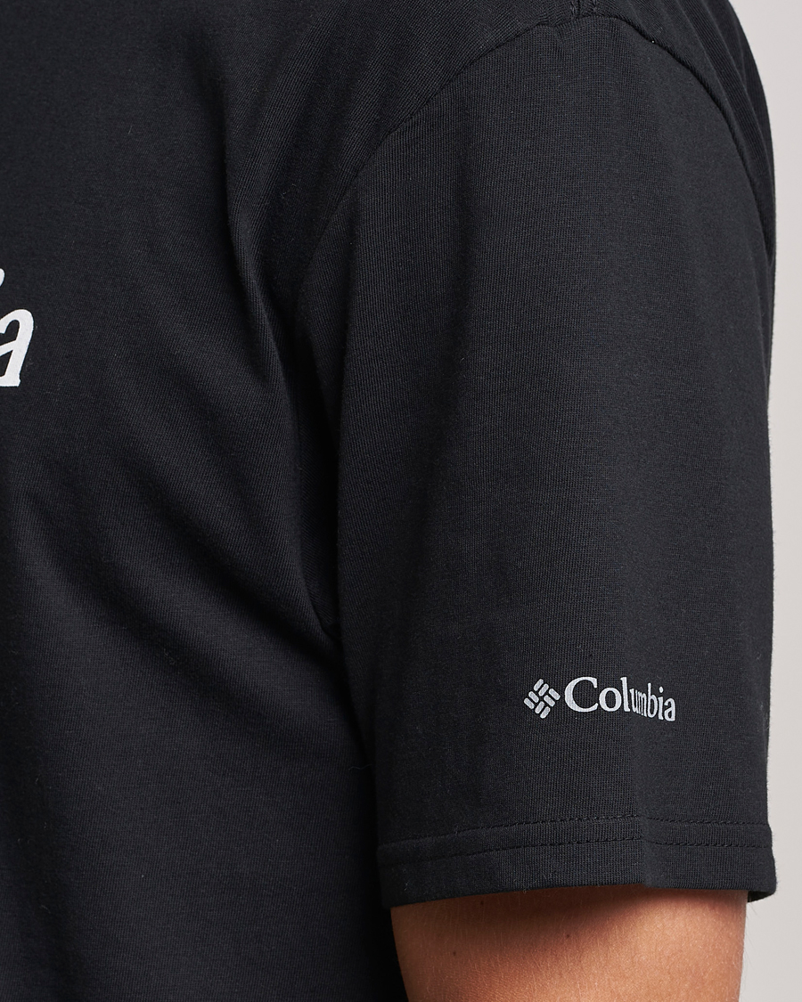 Men | T-Shirts | Columbia | Organic Cotton Basic Logo T-Shirt Black