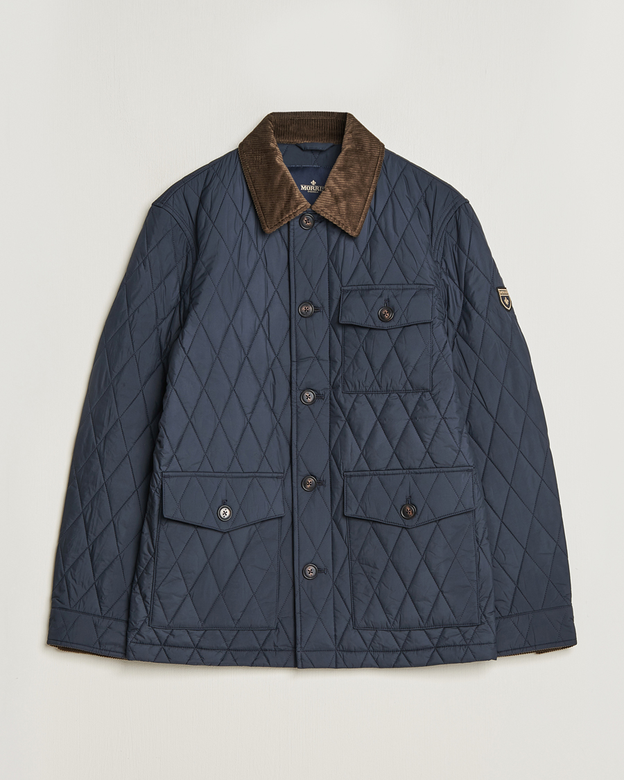 Men | Coats & Jackets | Morris | Thornhill Quilted Jacket Navy