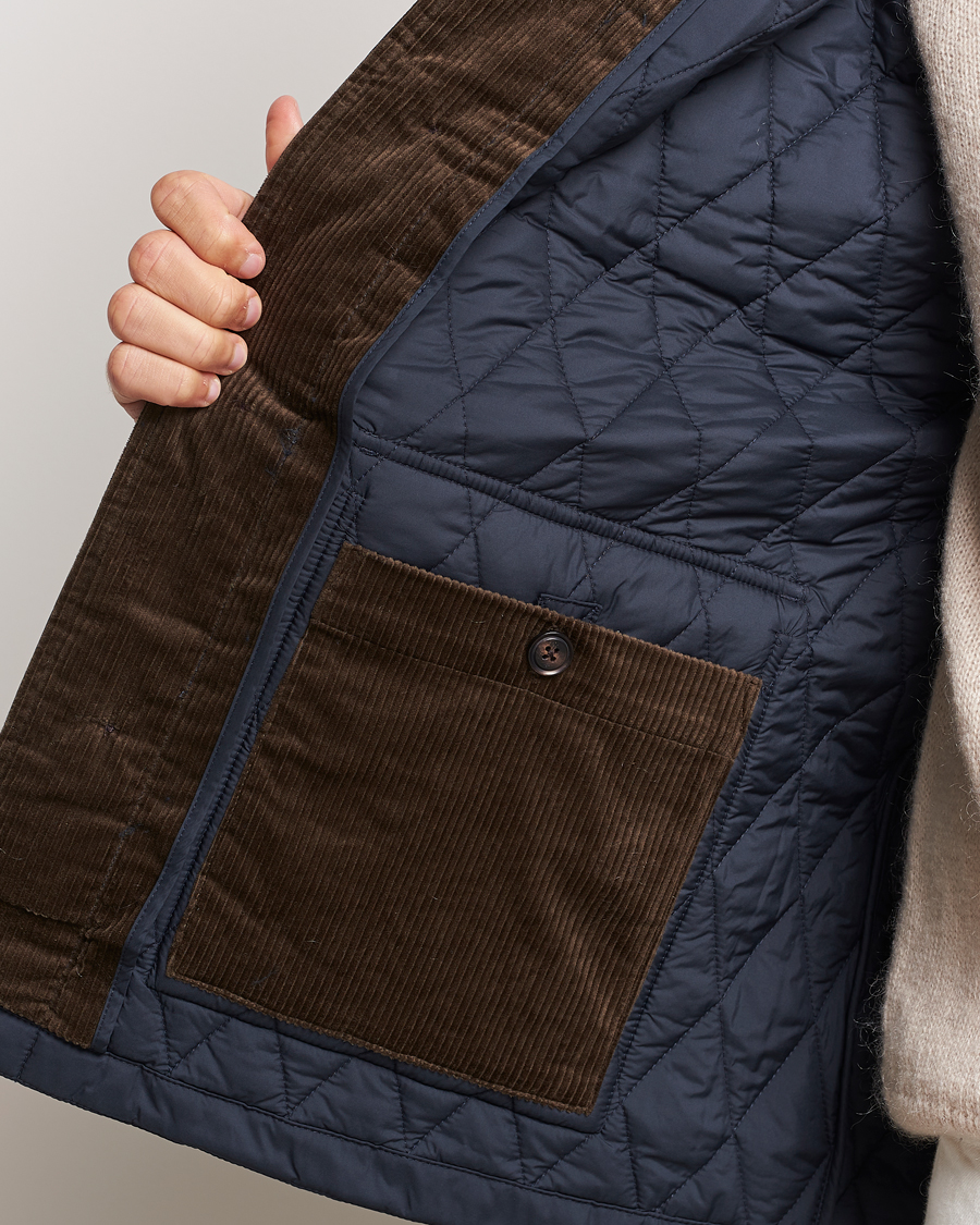 Men | Coats & Jackets | Morris | Thornhill Quilted Jacket Navy