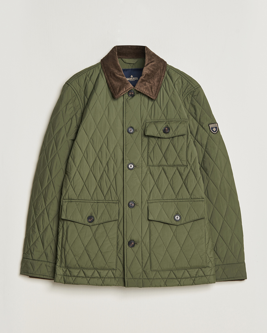 Men | Coats & Jackets | Morris | Thornhill Quilted Jacket Olive