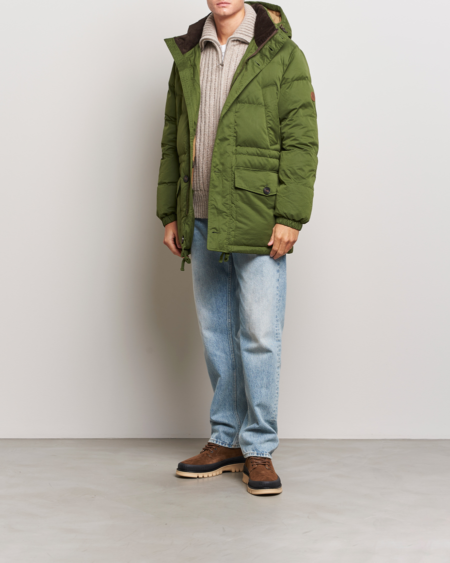 Men | Coats & Jackets | Morris | Bower Down Parka Green
