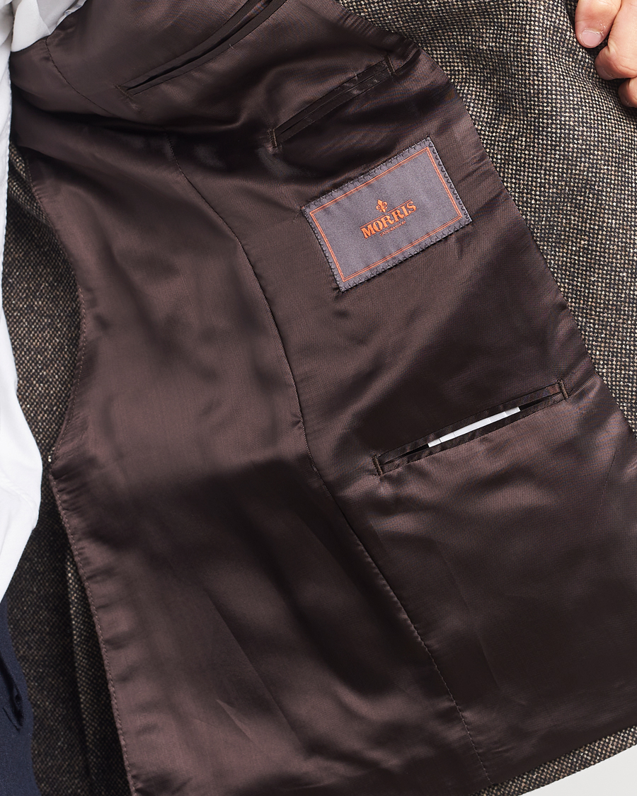 Men | Blazers | Morris | Archie Donegal Blazer Brown