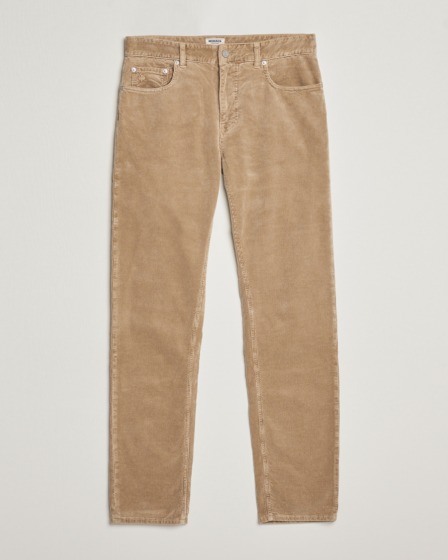 Men | Trousers | Morris | James Corduroy 5-Pocket Pant Camel