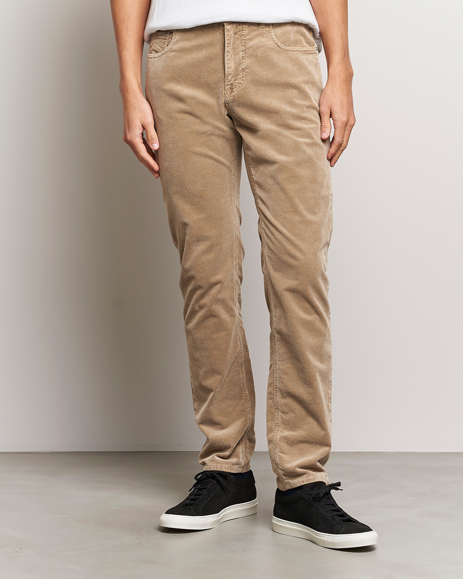 Men | Trousers | Morris | James Corduroy 5-Pocket Pant Camel