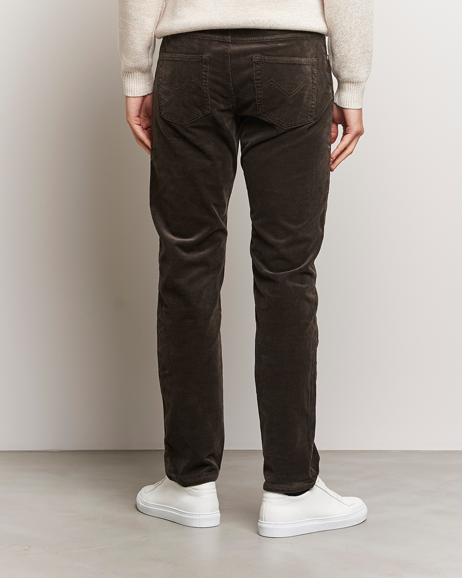 Men | Trousers | Morris | James Corduroy 5-Pocket Pant Dark Brown