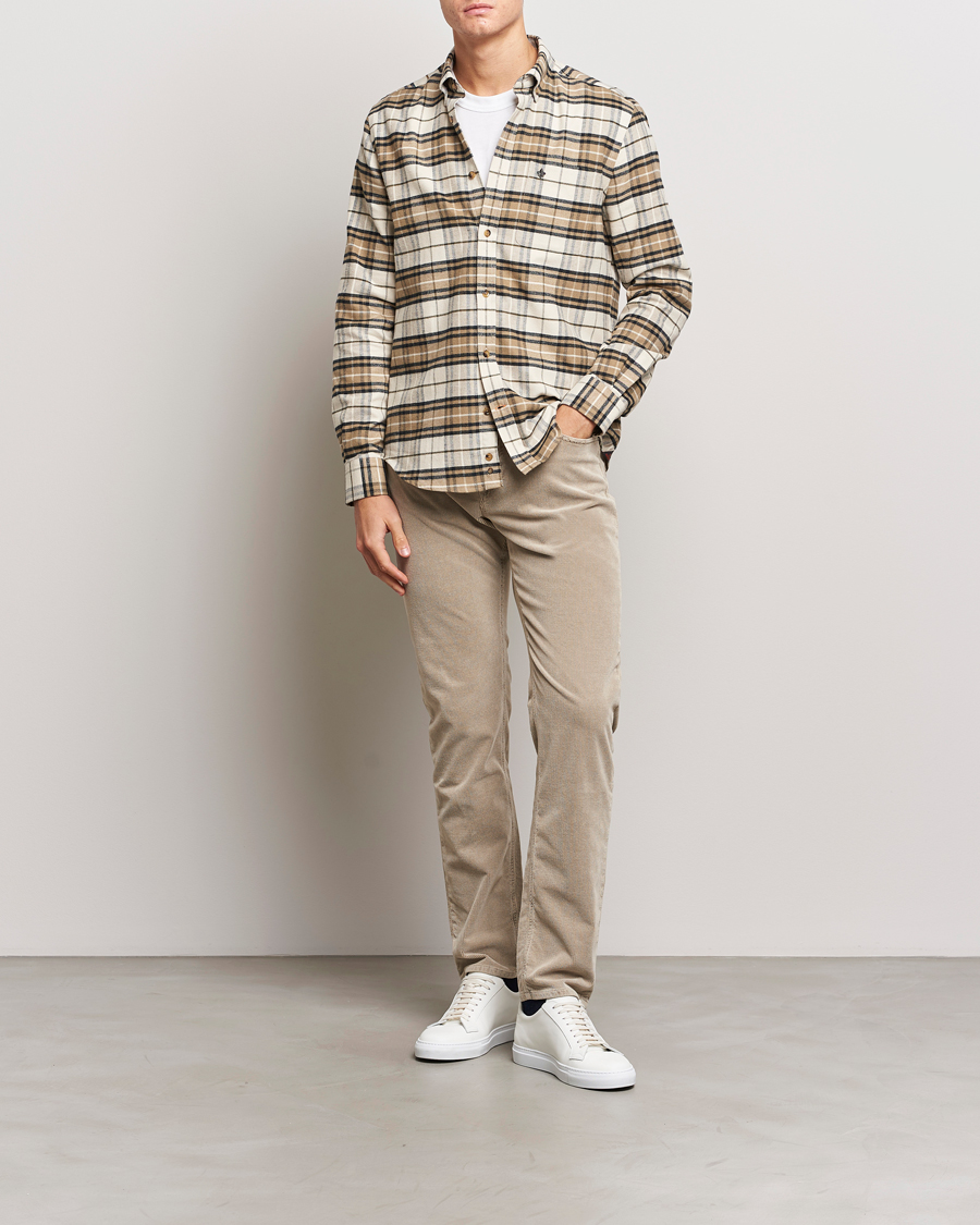 Men | Trousers | Morris | James Corduroy 5-Pocket Pant Grey