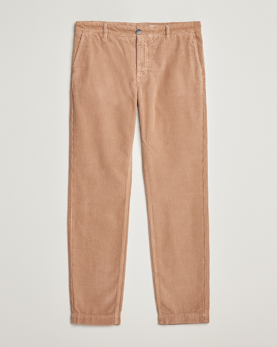 Men | Trousers | Morris | Jeffrey Corduroy Chinos Camel