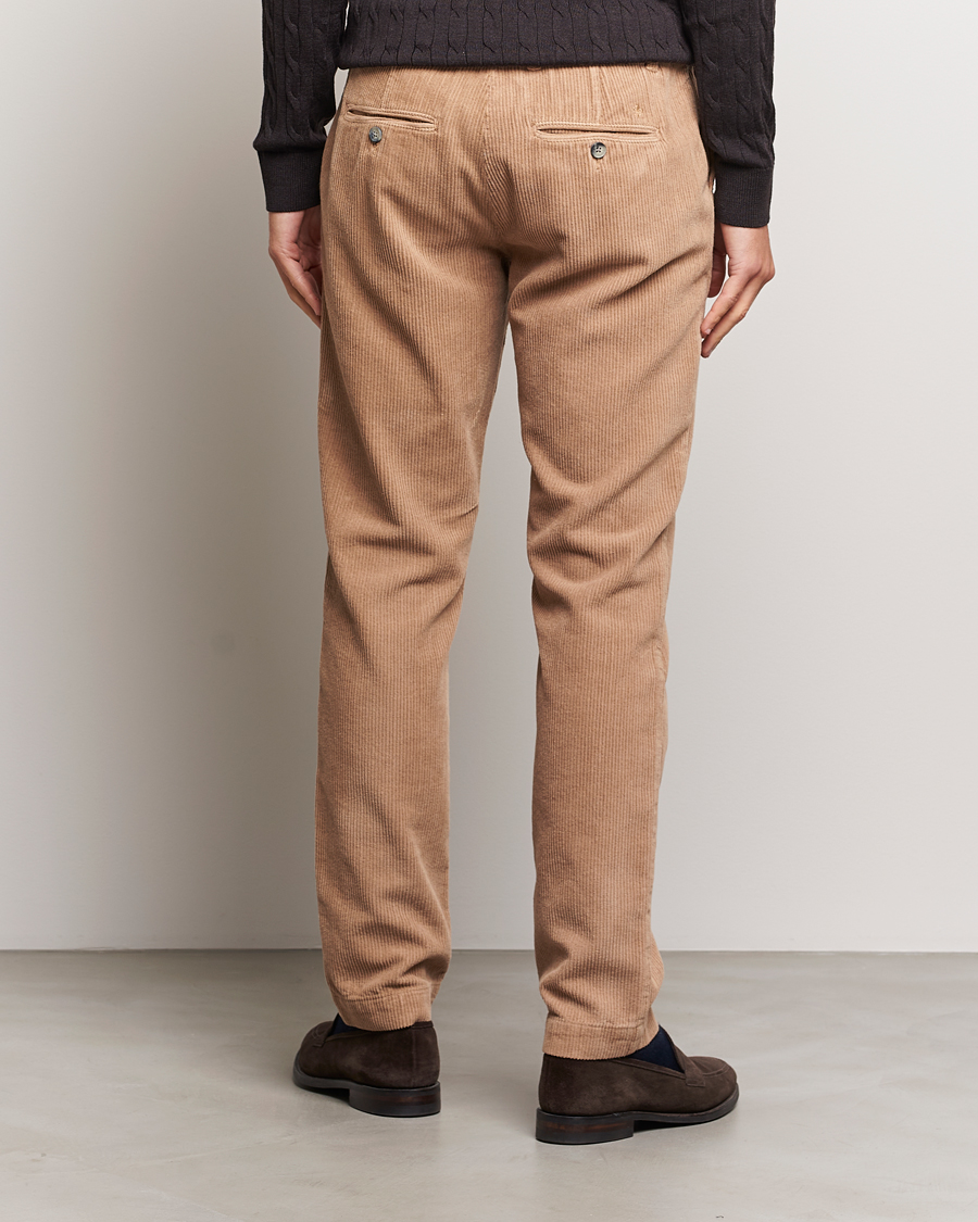Men | Trousers | Morris | Jeffrey Corduroy Chinos Camel