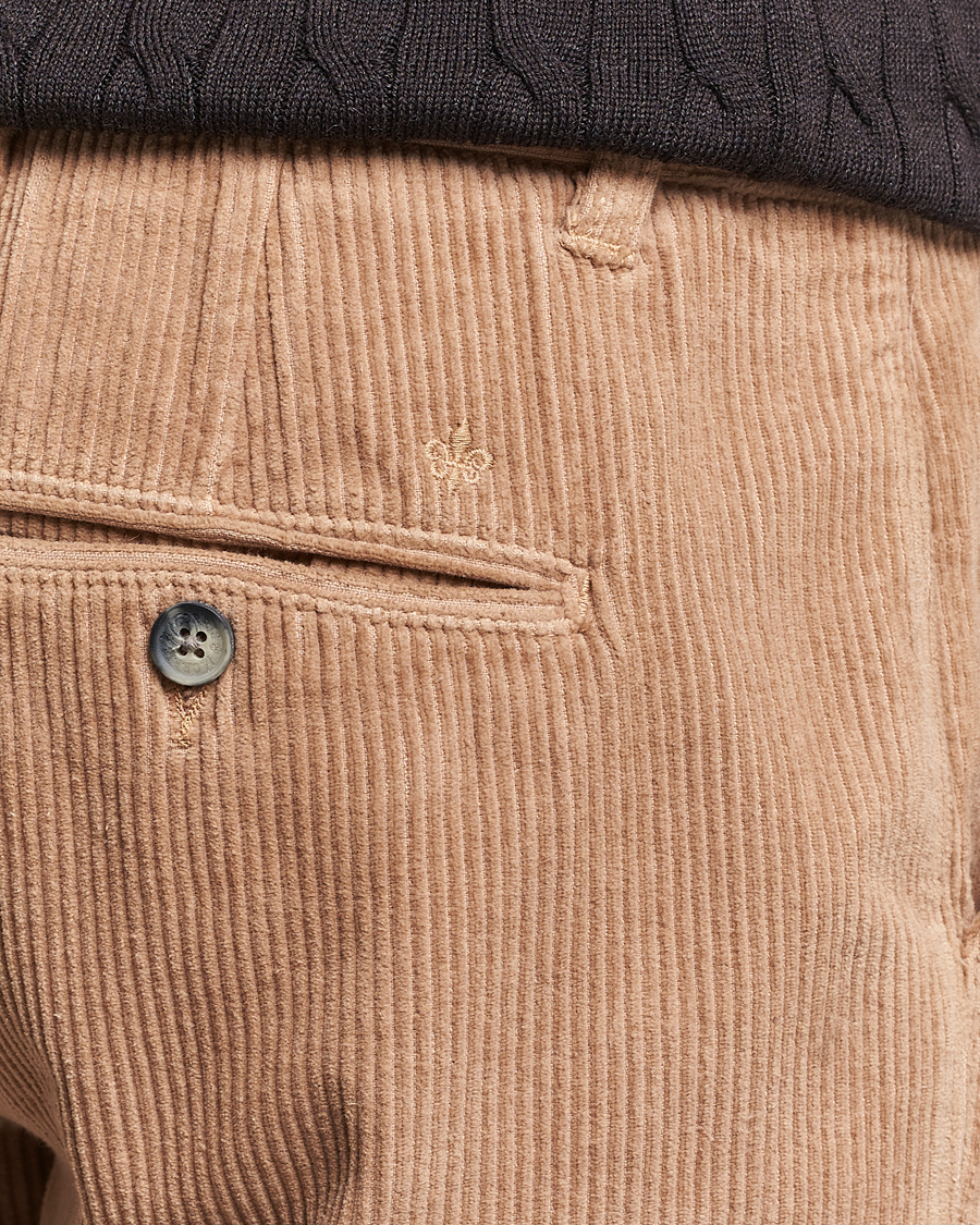 Men | Trousers | Morris | Jeffrey Corduroy Chinos Camel