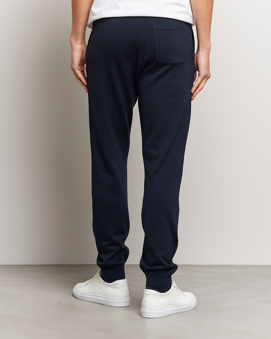 Men | Trousers | Morris | Merino Pants Navy