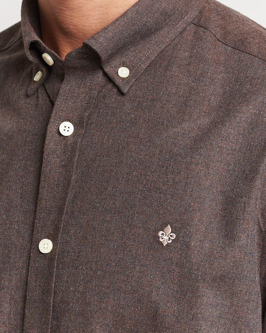 Men | Shirts | Morris | Watts Flanell Shirt Brown