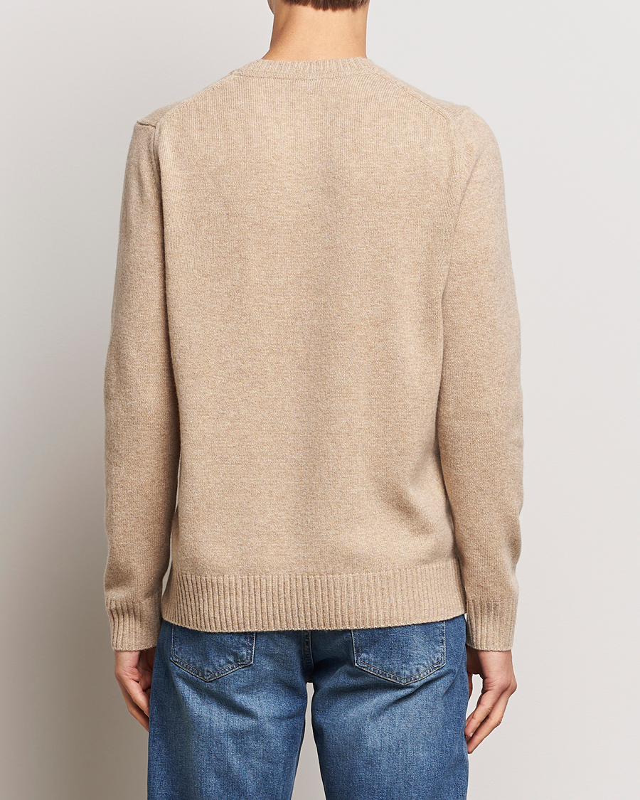 Men | Sweaters & Knitwear | Morris | Newton Crew Neck Khaki