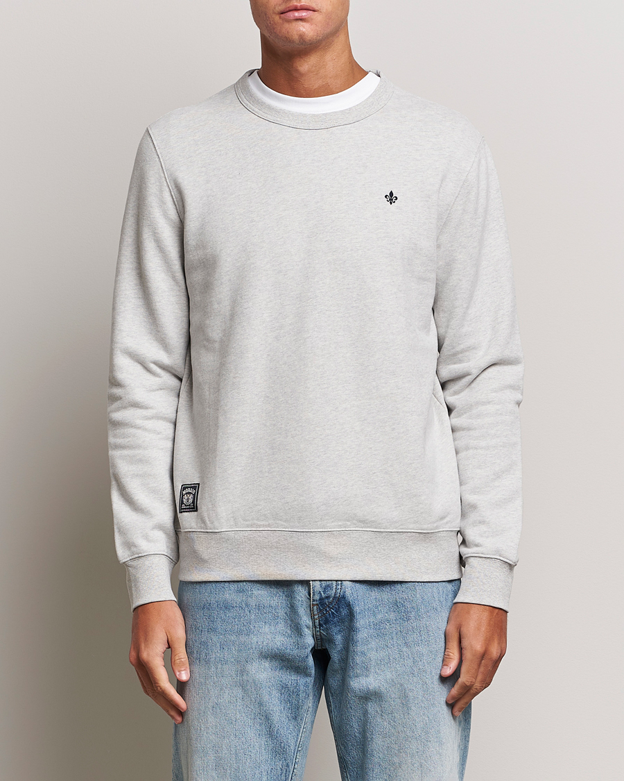Men | Sweaters & Knitwear | Morris | Brandon Lily Sweatshirt Grey