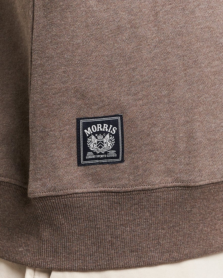 Men | Sweaters & Knitwear | Morris | Brandon Lily Hoodie Brown