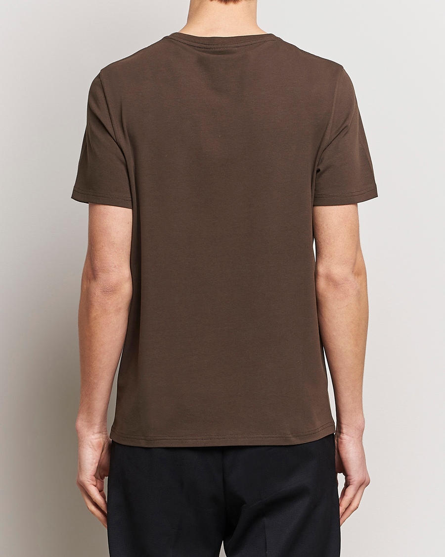 Men | T-Shirts | Morris | James Crew Neck T-shirt Brown