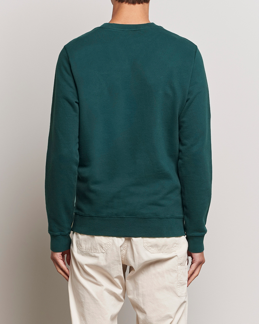 Men | Sweaters & Knitwear | Sunspel | Loopback Sweatshirt Peacock