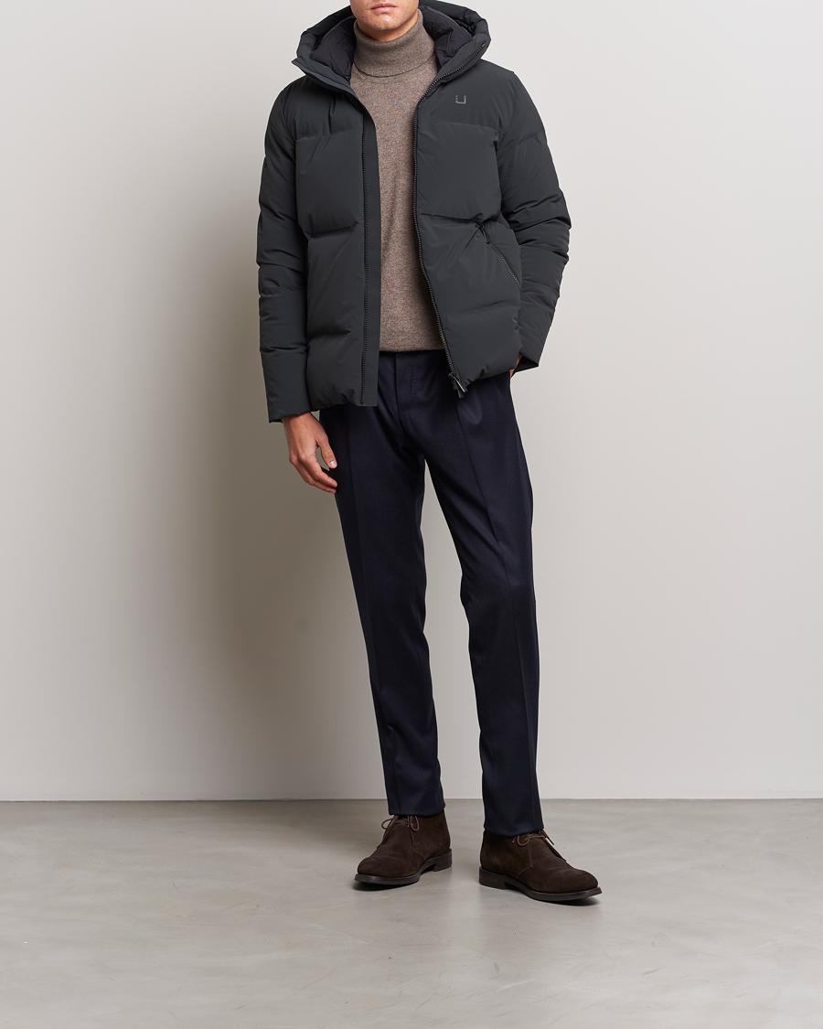 Men | Coats & Jackets | UBR | Typhoon Padded Hood Jacket Night Olive