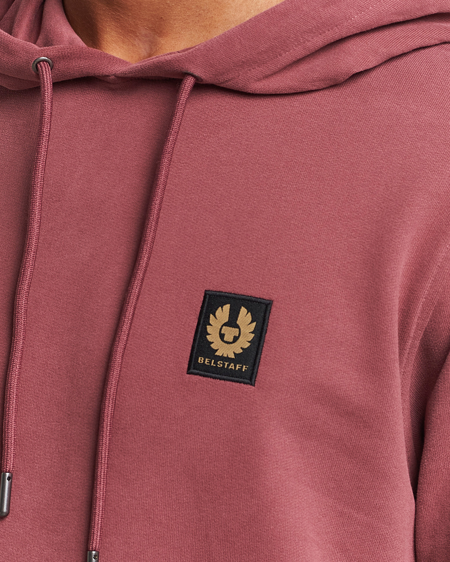 Men | Sweaters & Knitwear | Belstaff | Signature Hoodie Mulberry