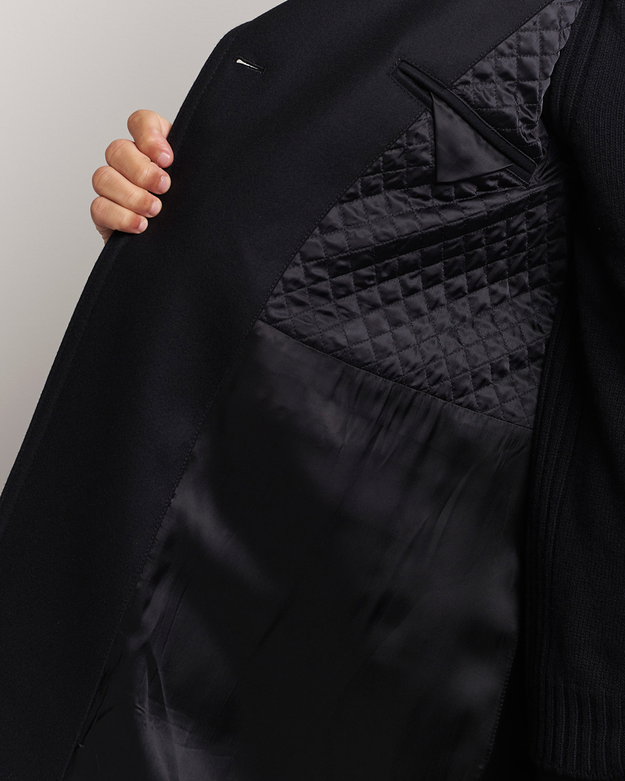 Men | Coats & Jackets | Belstaff | Milford Wool Coat Black