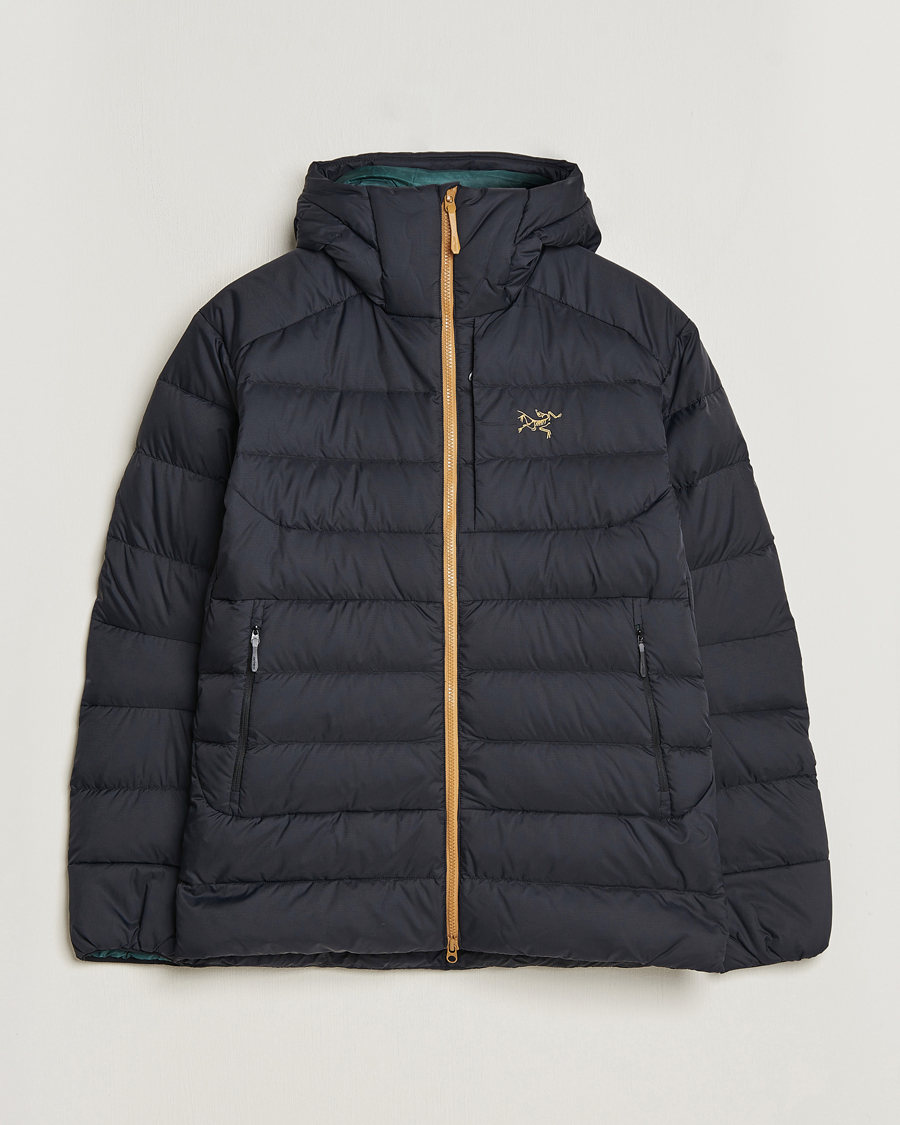 Arc'teryx Thorium Down Hooded Jacket Dark Magic at CareOfCarl.com
