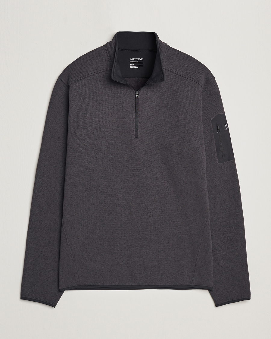 Men | Sweaters & Knitwear | Arc'teryx | Covert Half-Zip Black Heather