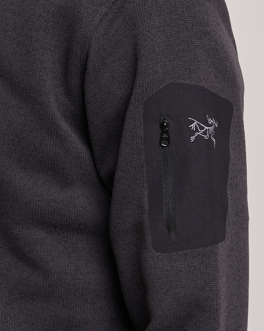 Men | Sweaters & Knitwear | Arc'teryx | Covert Half-Zip Black Heather