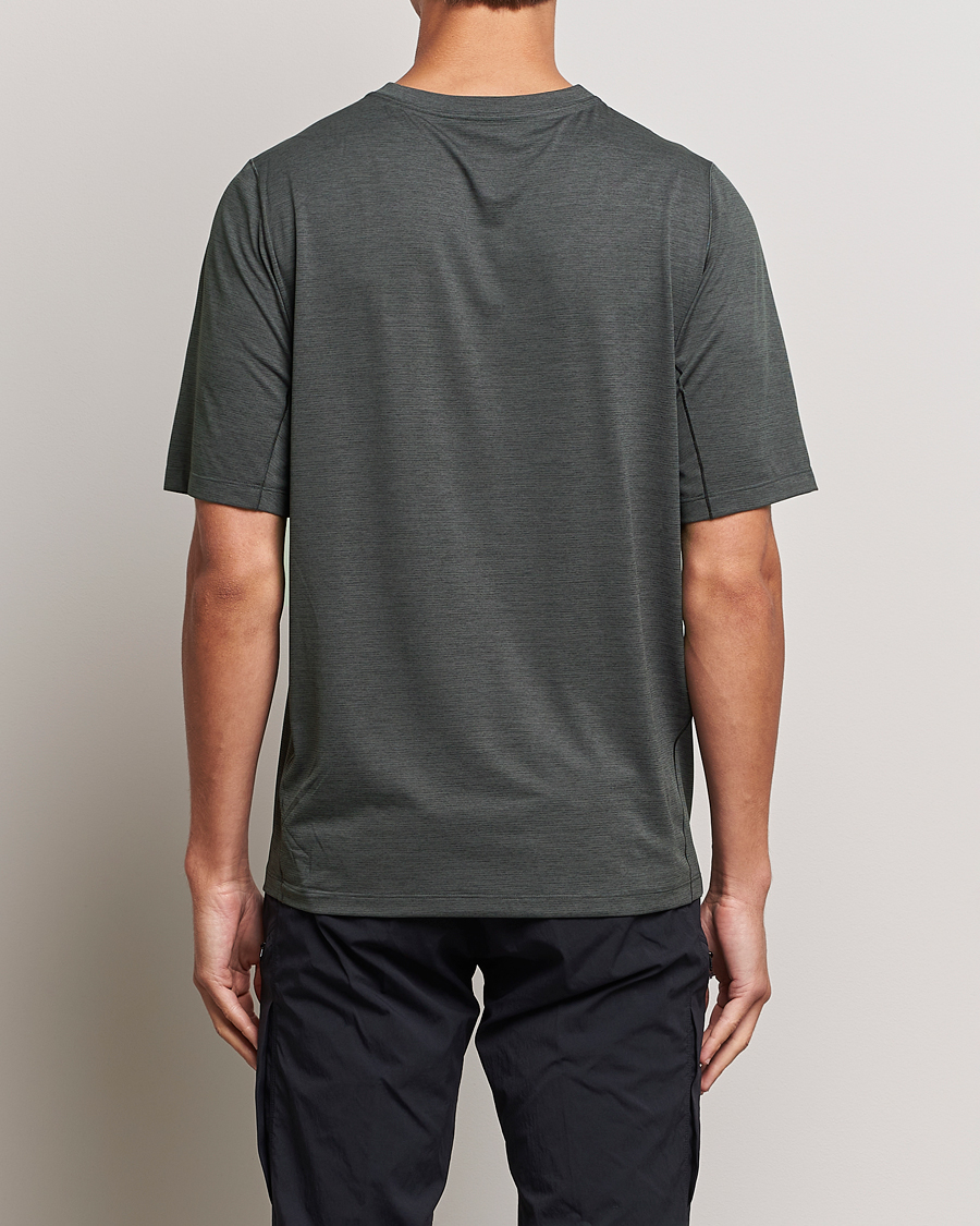 Arc'teryx Cormac Crew Neck T-Shirt Black Heather at CareOfCarl.com