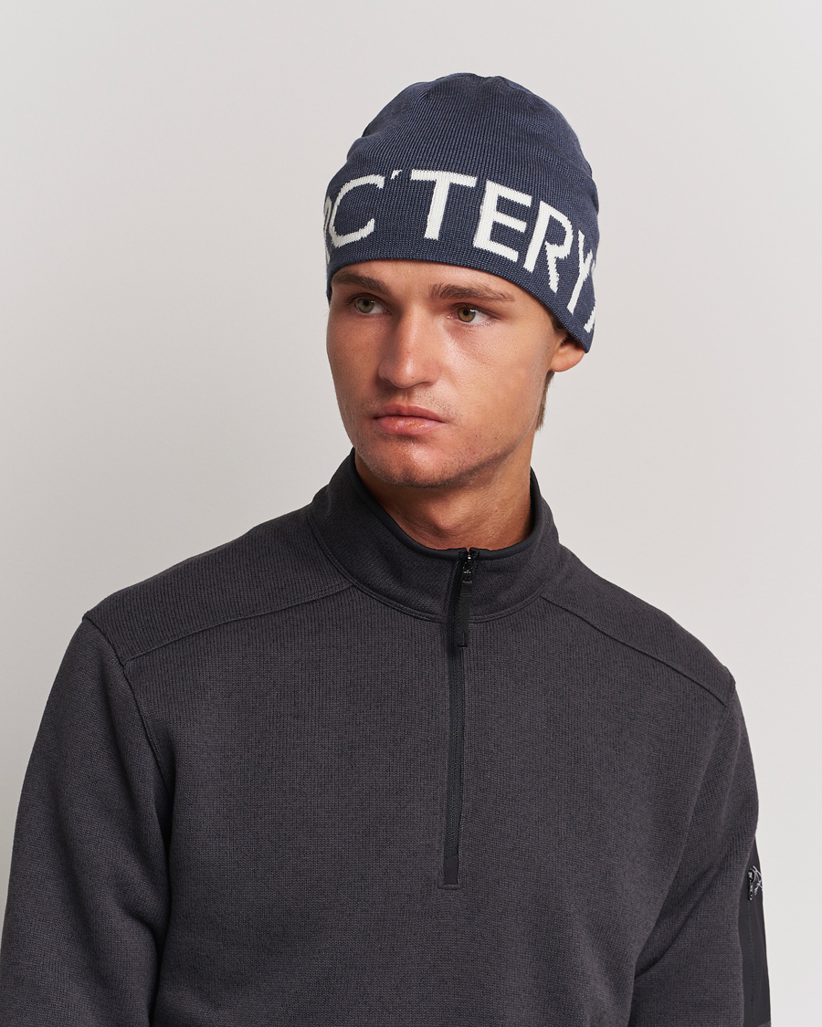 Men | Arc'teryx Word Head Toque Hat Black Sapphire | Arc'teryx | Word Head Toque Hat Black Sapphire